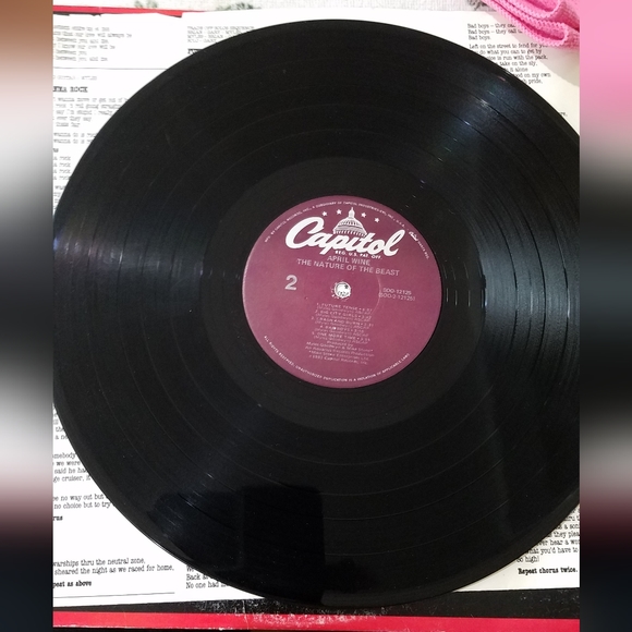 1981 April Wine "The Nature Of The Beast" Vinyl Album - Picture 8 of 11
